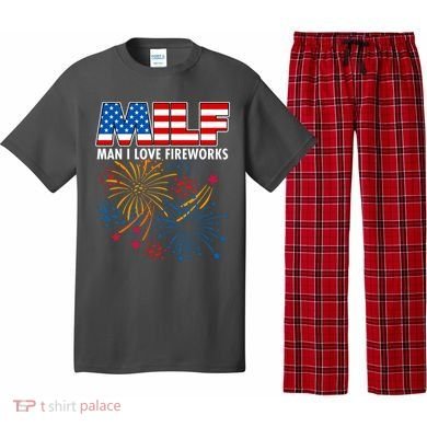 MILF Man I Love Firework Pajama Set