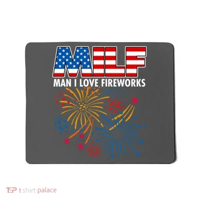 MILF Man I Love Firework Mousepad