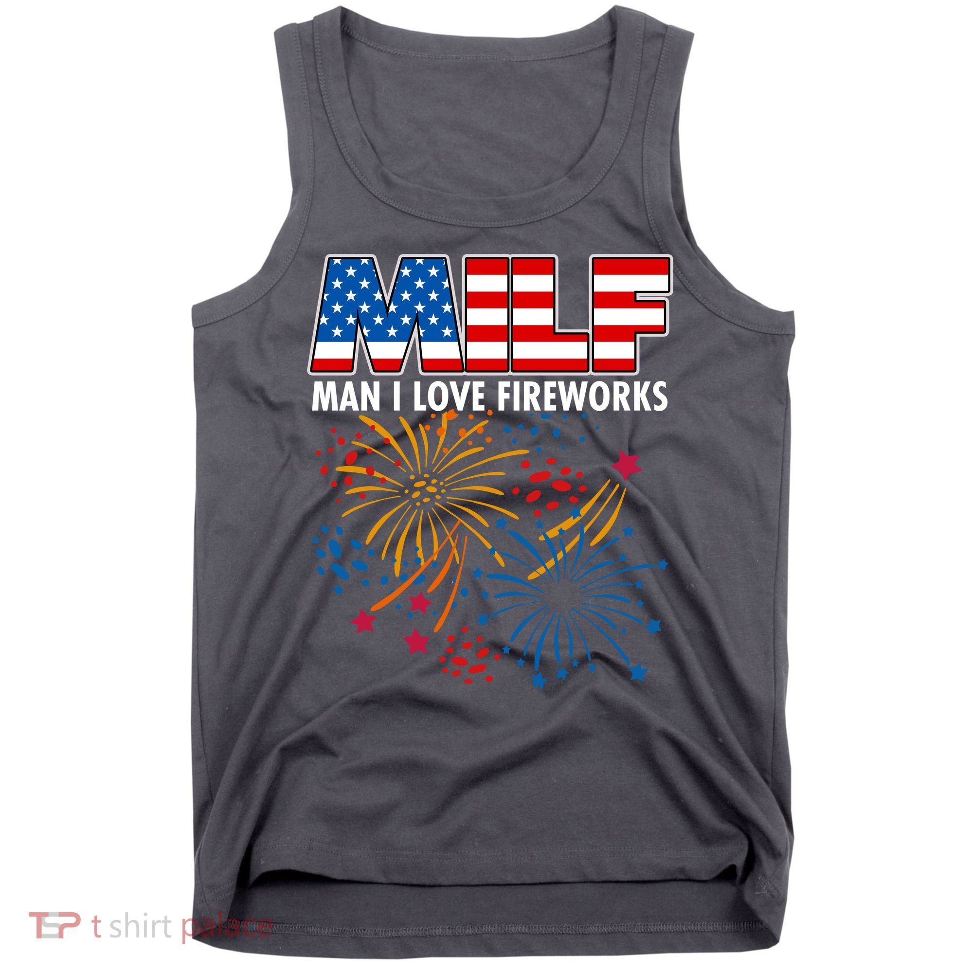 MILF Man I Love Firework Tank Top