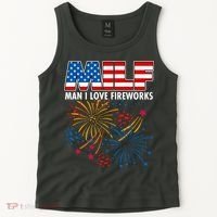 MILF Man I Love Firework Tank Top thumb 2