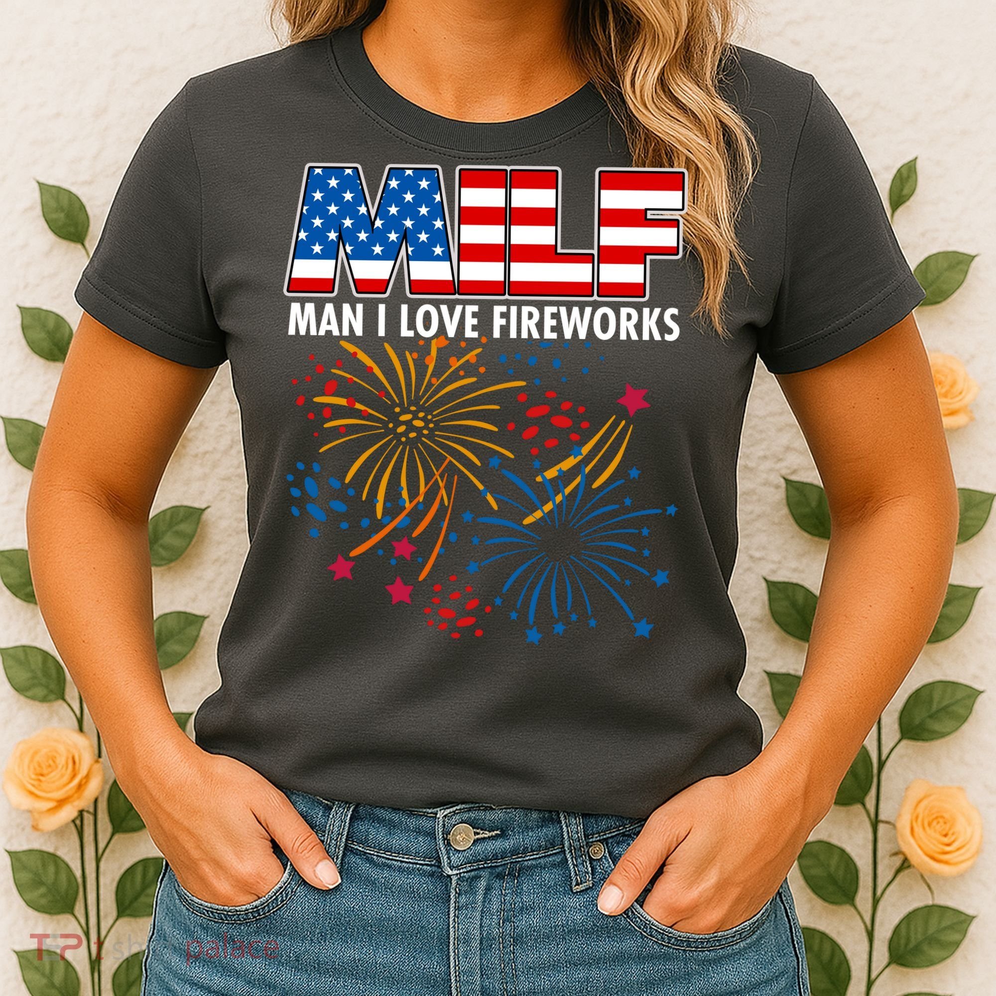 MILF Man I Love Firework Women's T-Shirt