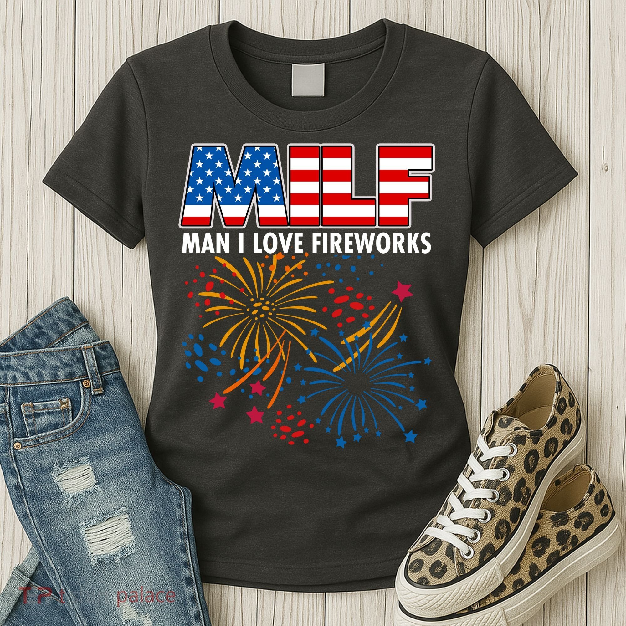 MILF Man I Love Firework Women's T-Shirt