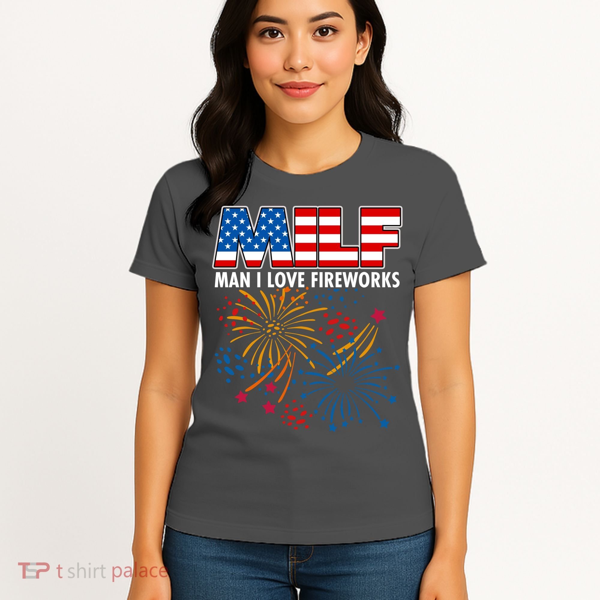 MILF Man I Love Firework Women's T-Shirt
