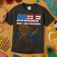 MILF Man I Love Firework Kids T-Shirt thumb 3