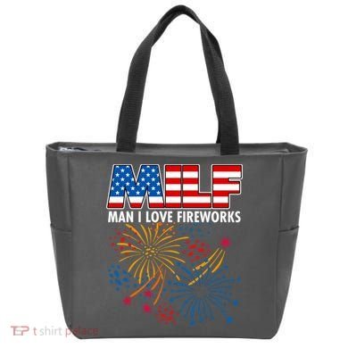 MILF Man I Love Firework Tote Bag