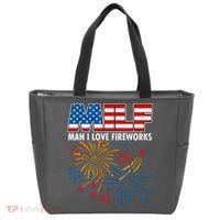 MILF Man I Love Firework Tote Bag thumb 0