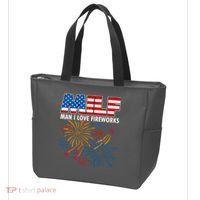 MILF Man I Love Firework Tote Bag thumb 3