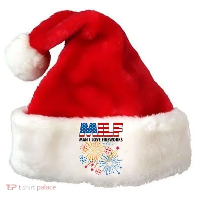 MILF Man I Love Firework Santa Hat