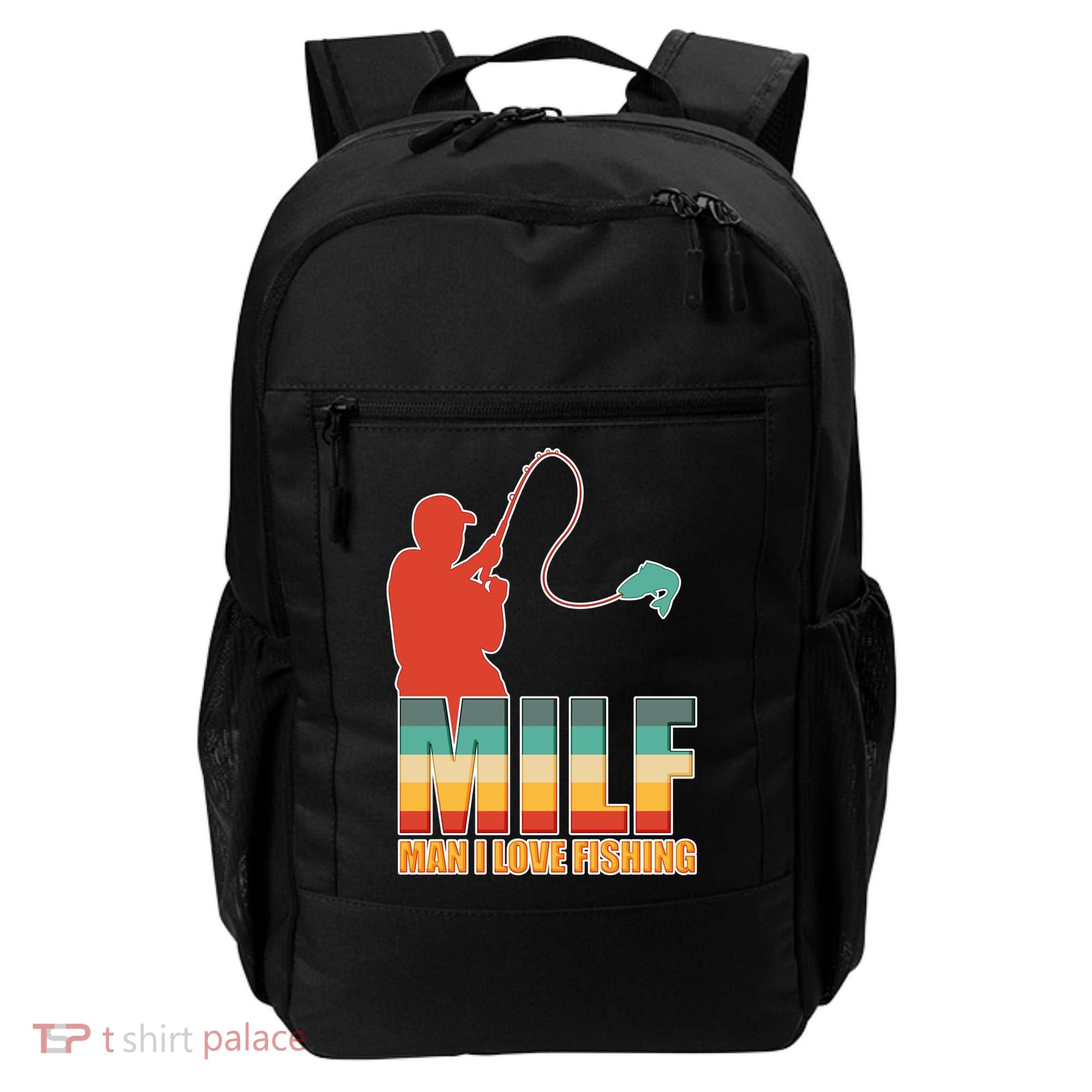 MILF Man I Love Fishing Backpack