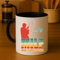 MILF Man I Love Fishing Coffee Mug thumb 4