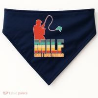 MILF Man I Love Fishing USA-Made Doggie Bandana thumb 0