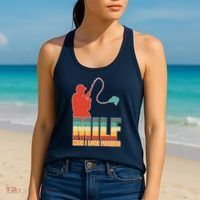 MILF Man I Love Fishing Women's Tank Top thumb 2
