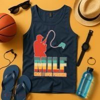 MILF Man I Love Fishing Tank Top thumb 4