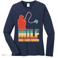 MILF Man I Love Fishing Women's Long Sleeve Shirt thumb 0