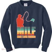 MILF Man I Love Fishing Kids Sweatshirt thumb 0