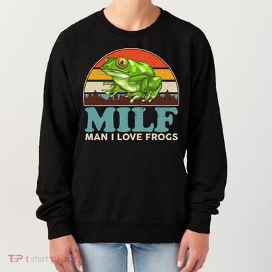 MILF Man I Love Frogs Women's Sweatshirt