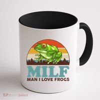 MILF Man I Love Frogs Coffee Mug thumb 1