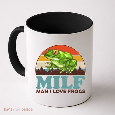 MILF Man I Love Frogs Coffee Mug