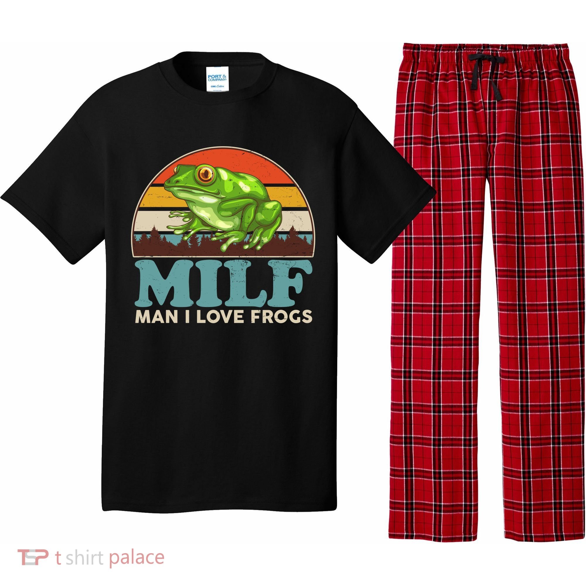 MILF Man I Love Frogs Pajama Set