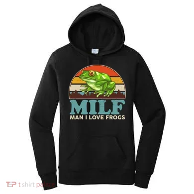 MILF Man I Love Frogs Women's Hoodie