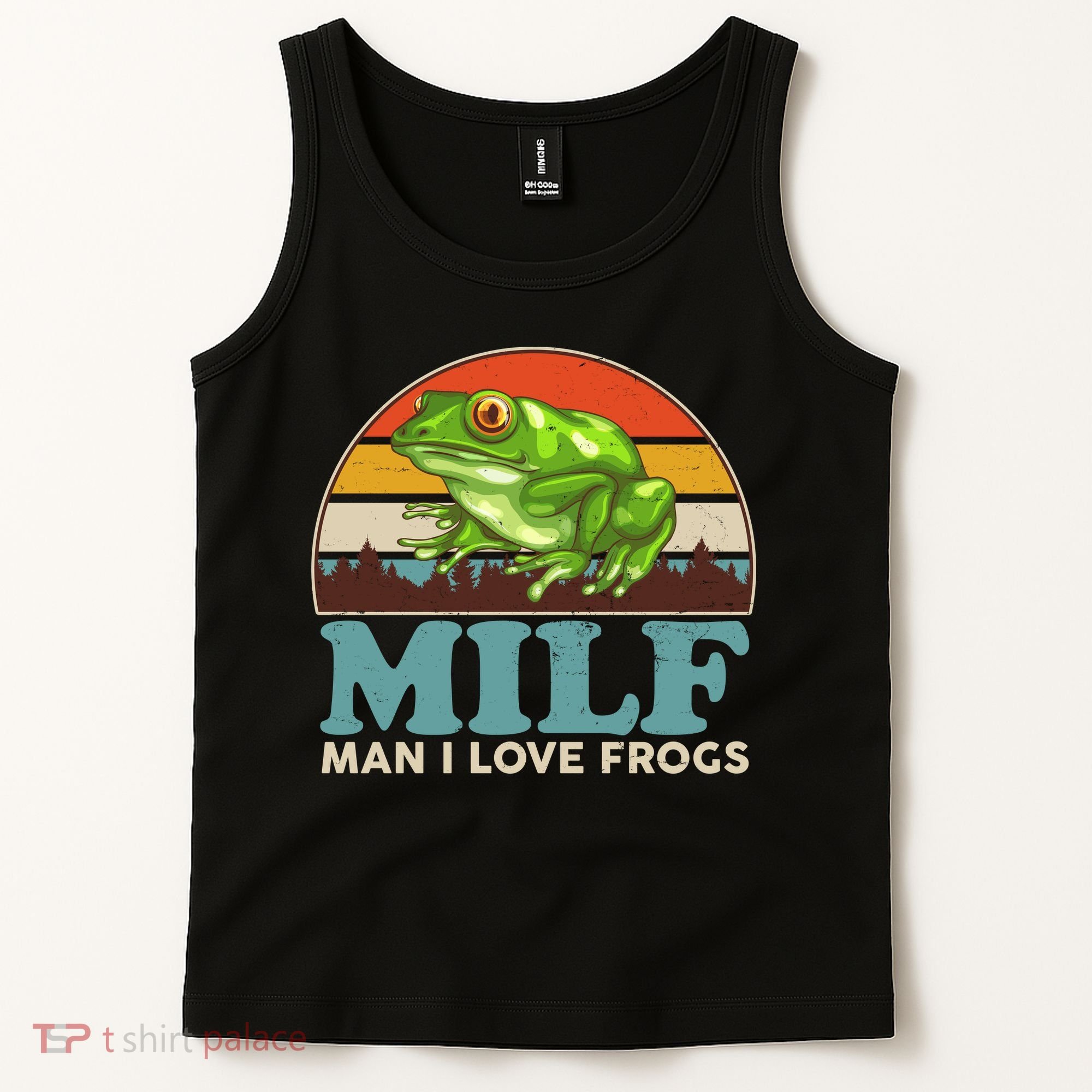 MILF Man I Love Frogs Tank Top