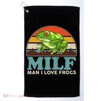 MILF Man I Love Frogs Golf Towel thumb 0