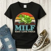 MILF Man I Love Frogs Women's T-Shirt thumb 3