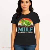 MILF Man I Love Frogs Women's T-Shirt thumb 4