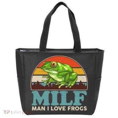 MILF Man I Love Frogs Tote Bag