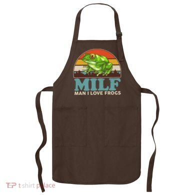 MILF Man I Love Frogs Apron
