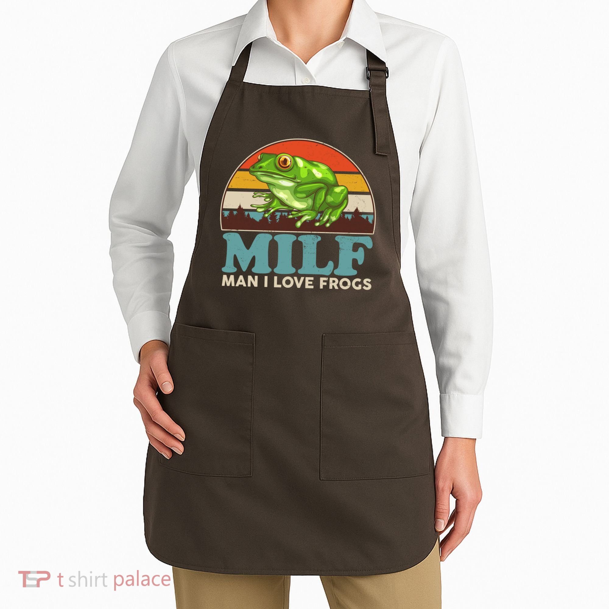 MILF Man I Love Frogs Apron