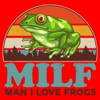 MILF Man I Love Frogs Santa Hat thumb 1