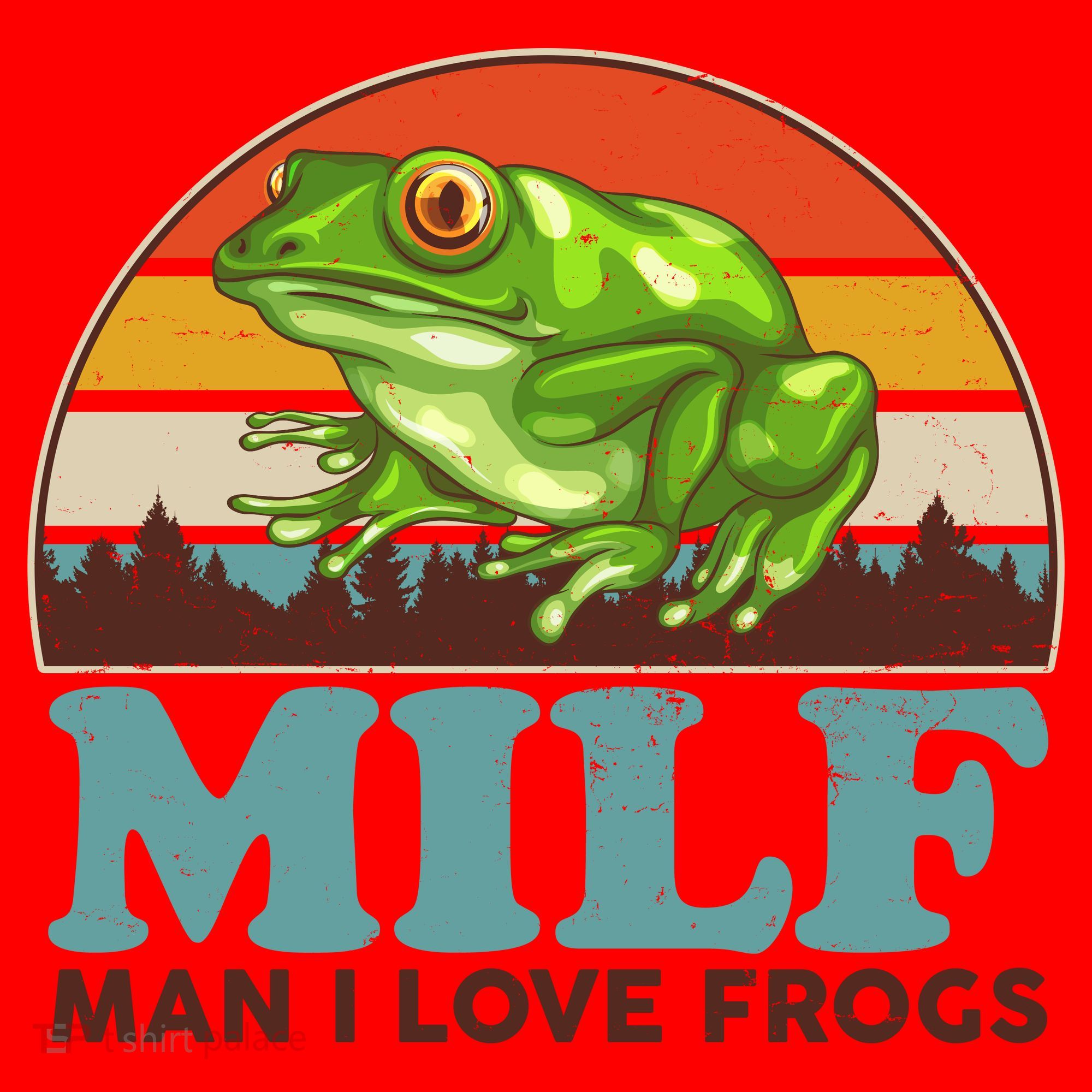 MILF Man I Love Frogs Santa Hat