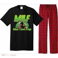 Milf Man I Love Frogs Funny Pajama Set thumb 0
