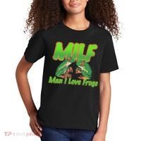 Milf Man I Love Frogs Funny Kids T-Shirt thumb 2