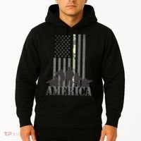 Military American Veteran Flag USA  Hoodie thumb 2