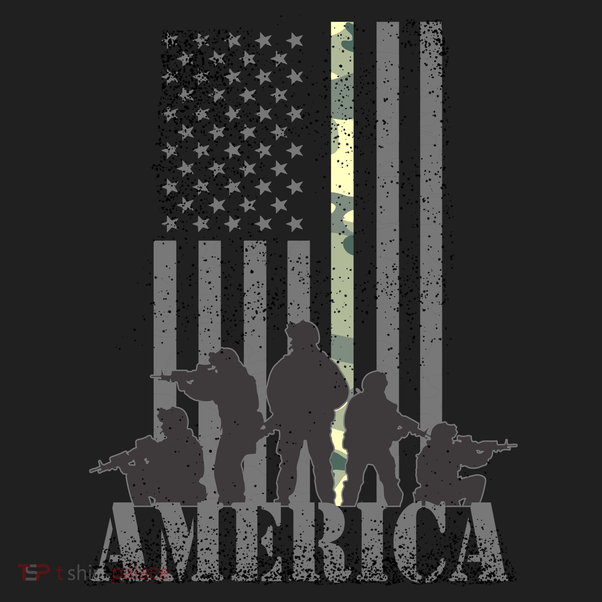 Military American Veteran Flag USA  Hat