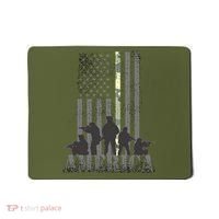 Military American Veteran Flag USA  Mousepad thumb 0