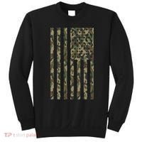 Military Camouflage USA American Flag Sweatshirt thumb 0