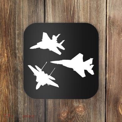 Military Fighter Jets Coaster