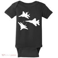 Military Fighter Jets Baby Bodysuit thumb 0