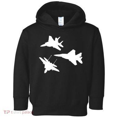 Military Fighter Jets Toddler Hoodie
