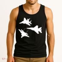 Military Fighter Jets Tank Top thumb 3