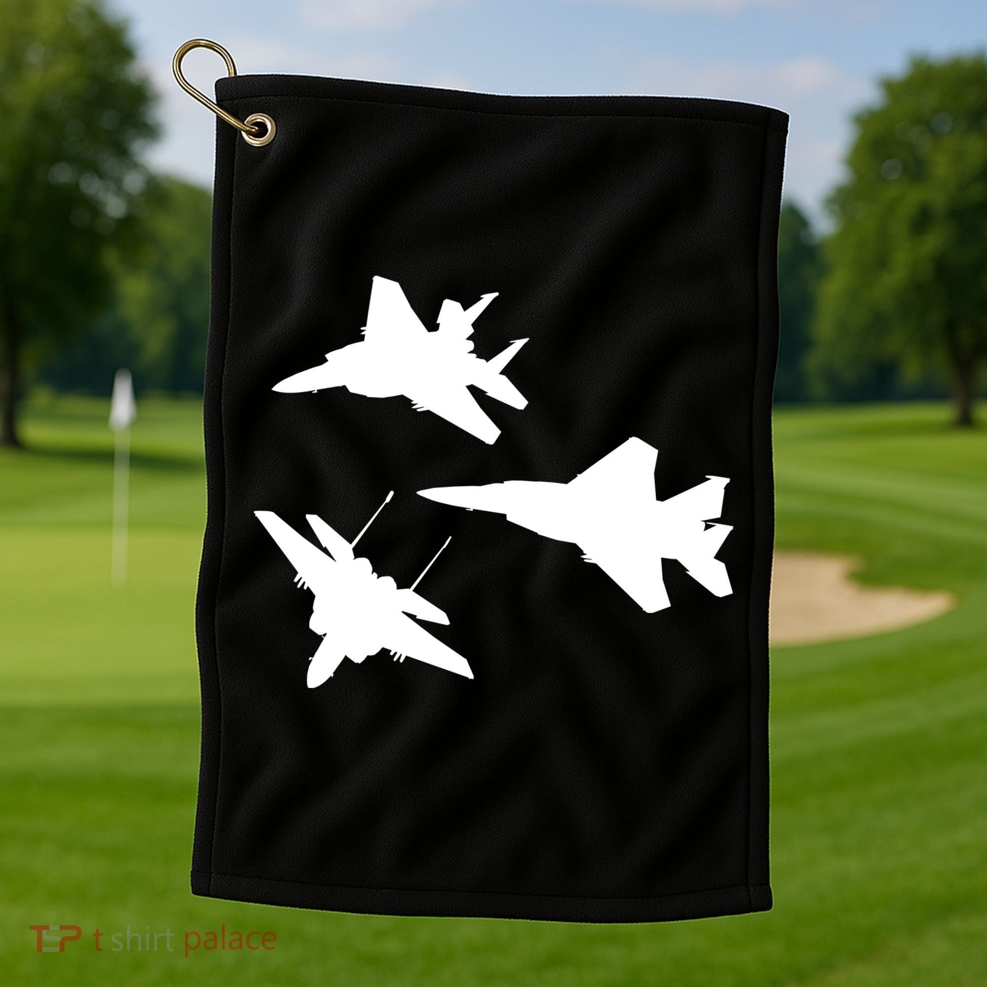 Military Fighter Jets Golf Towel