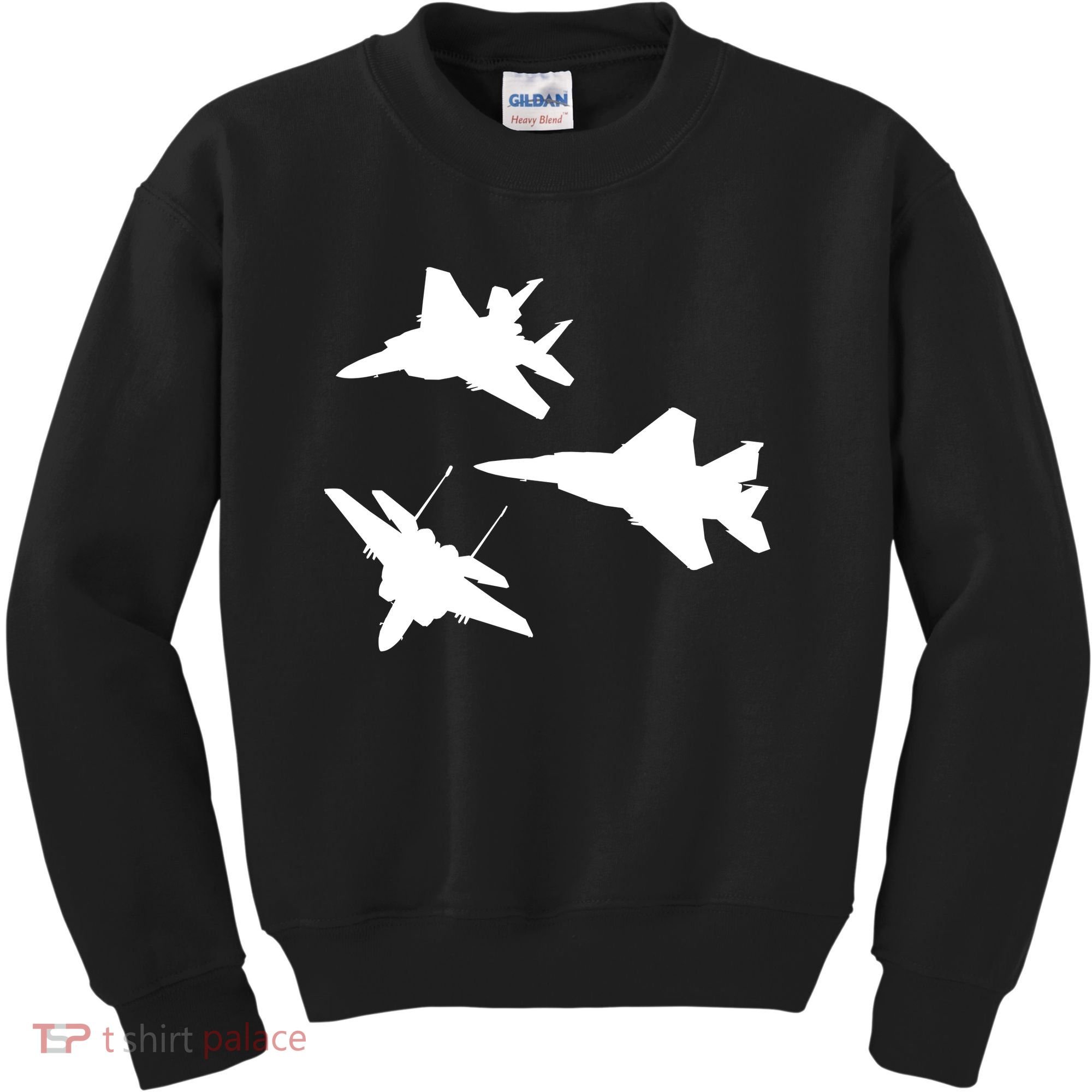 Military Fighter Jets Kids Sweatshirt