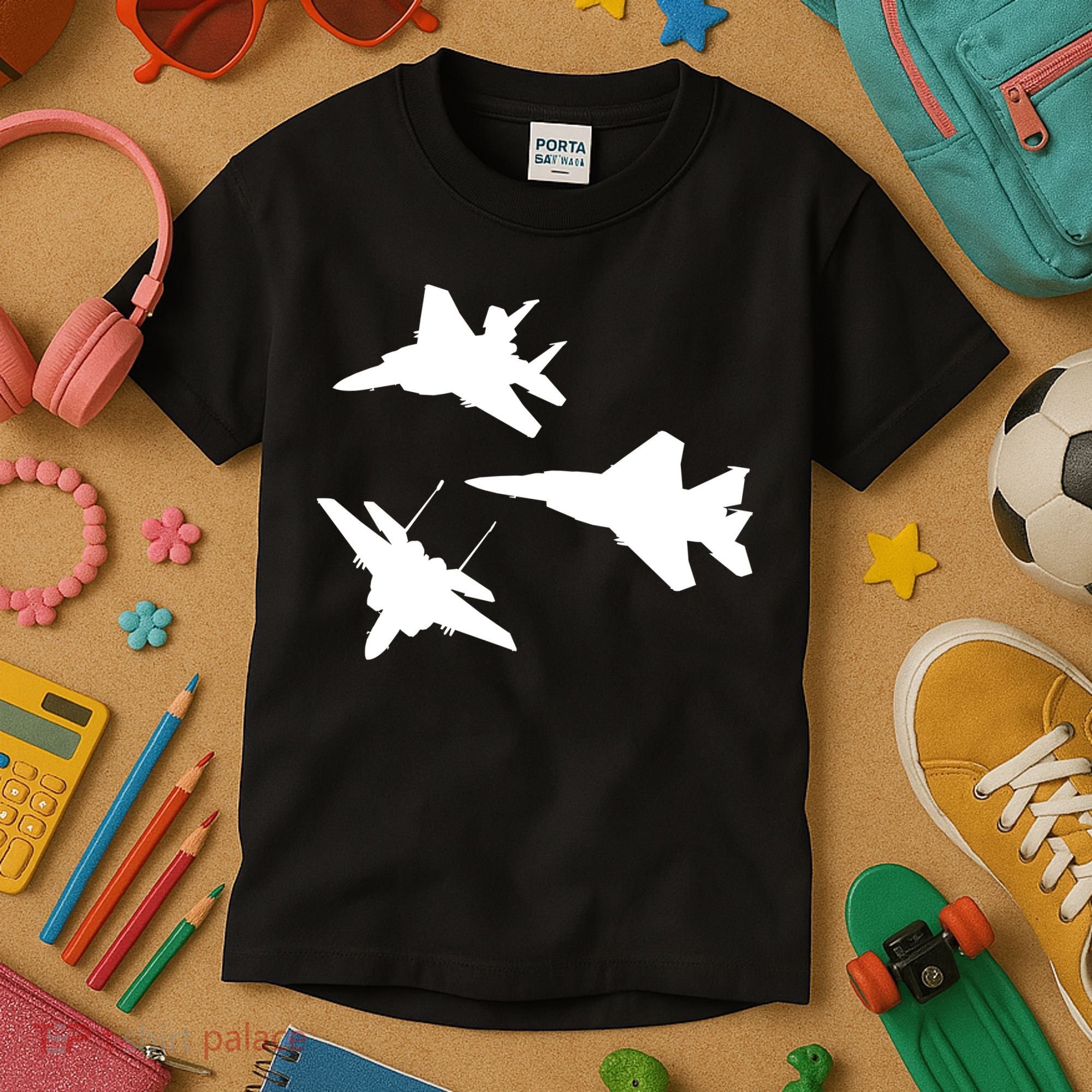 Military Fighter Jets Kids T-Shirt