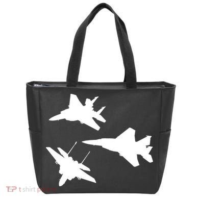 Military Fighter Jets Tote Bag