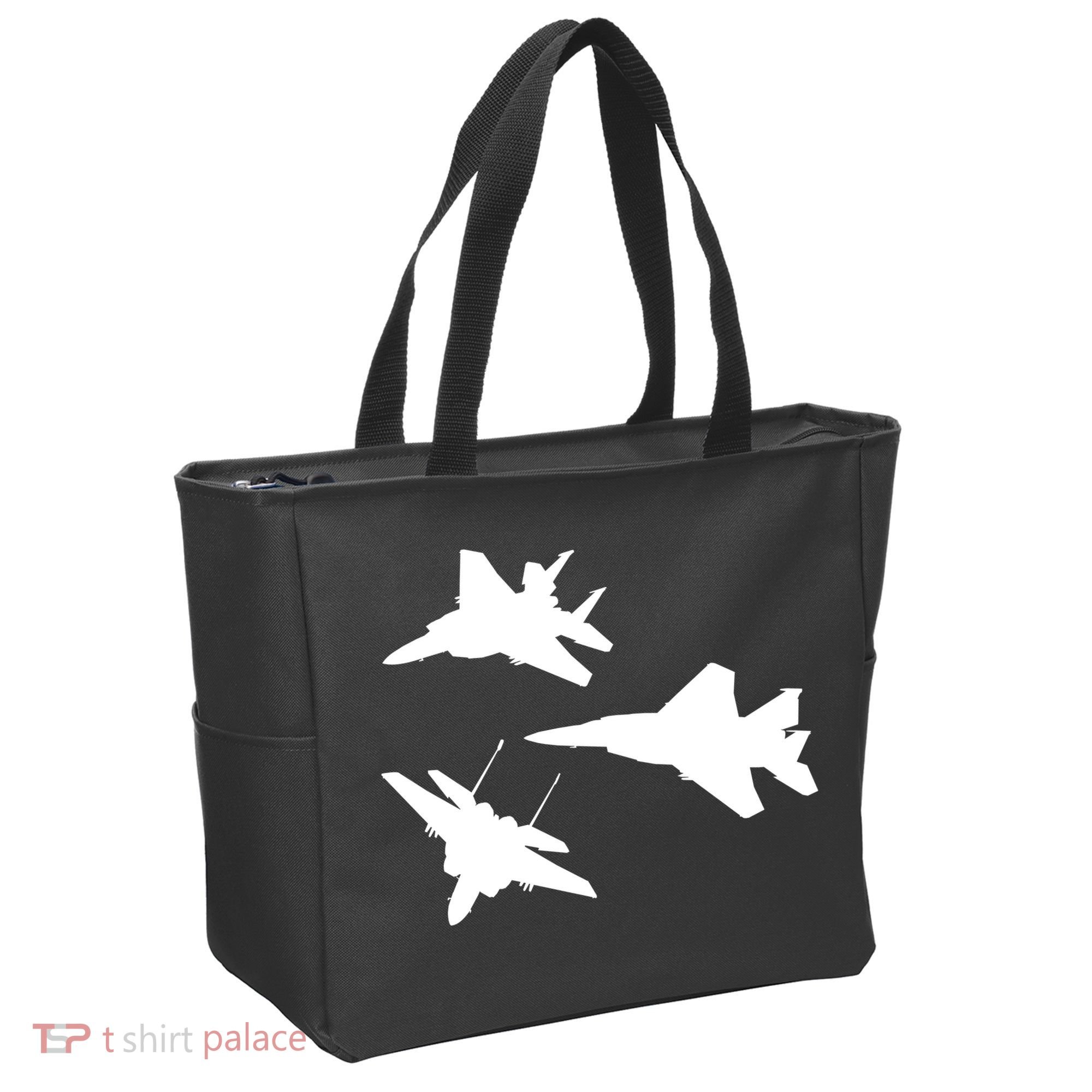 Military Fighter Jets Tote Bag