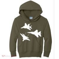 Military Fighter Jets Kids Hoodie thumb 0