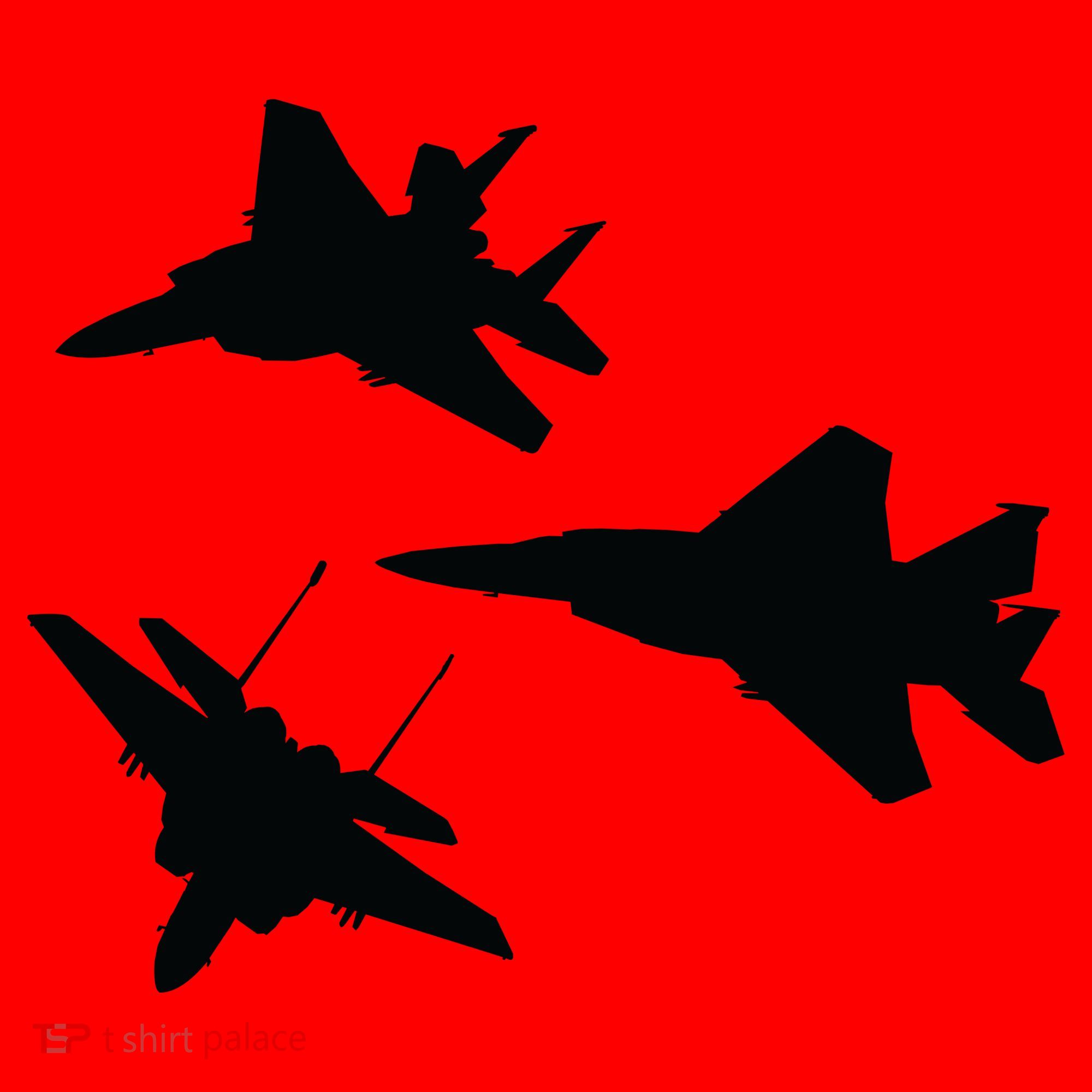 Military Fighter Jets Santa Hat